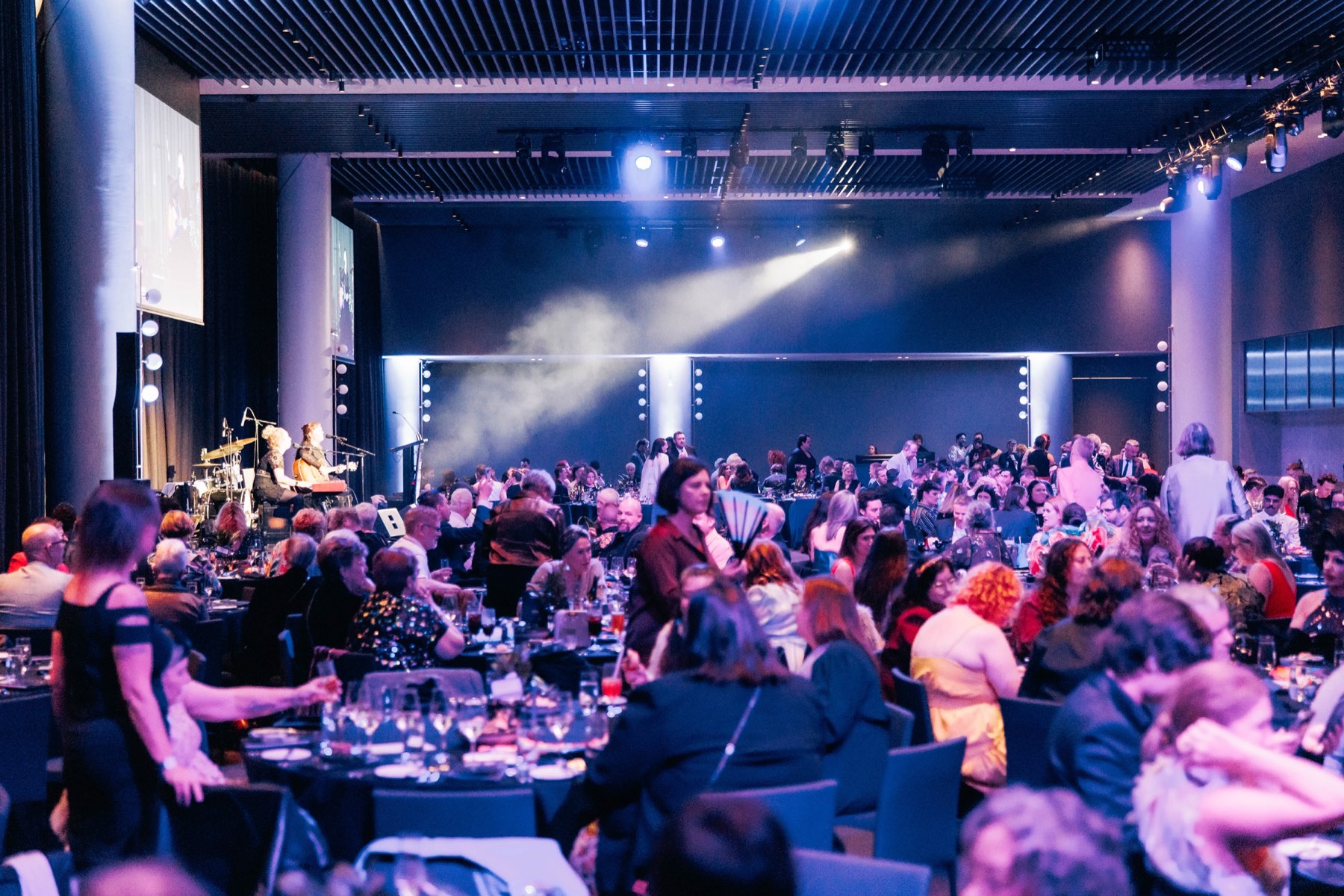 Guests gathered in the ballroom at the South Australian Pride Gala